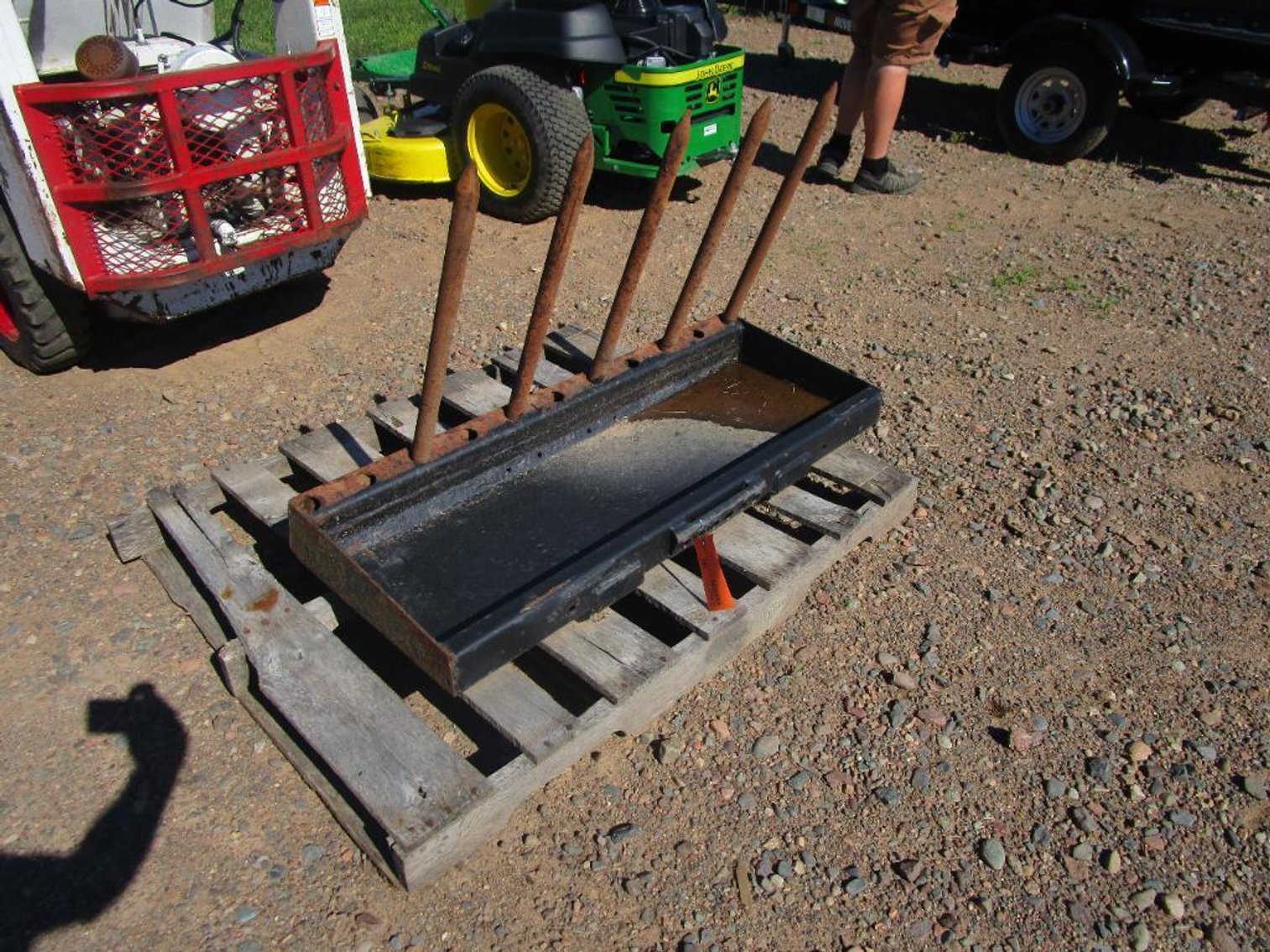 43" Skid steer Manure Forks
