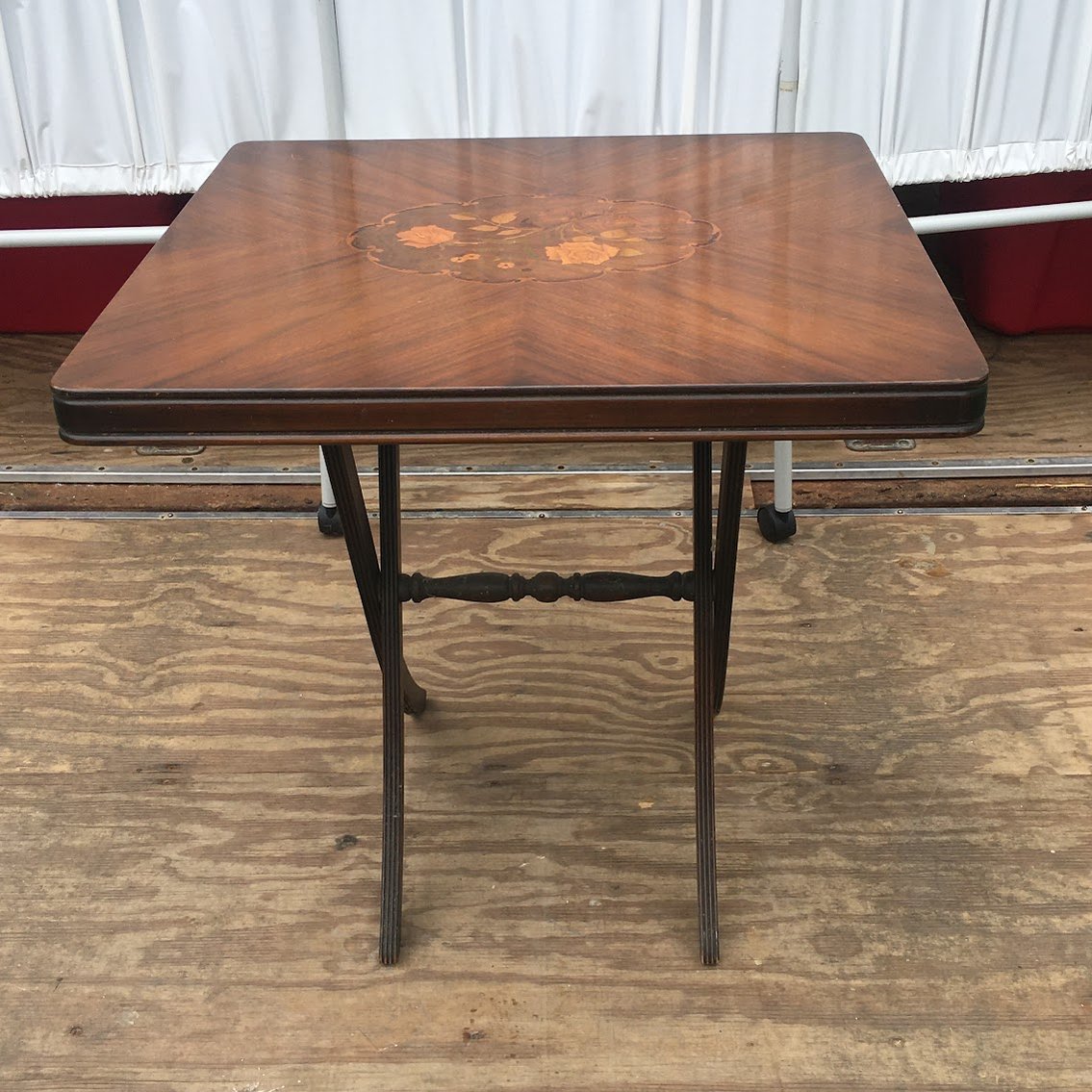 Vintage Folding Bridge Card Table