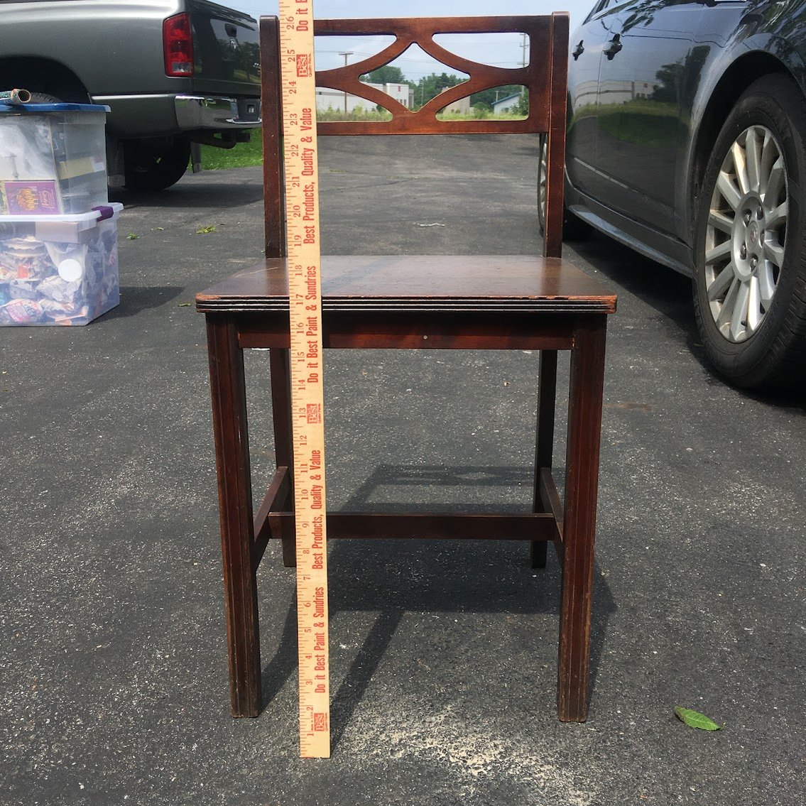 Wood chair