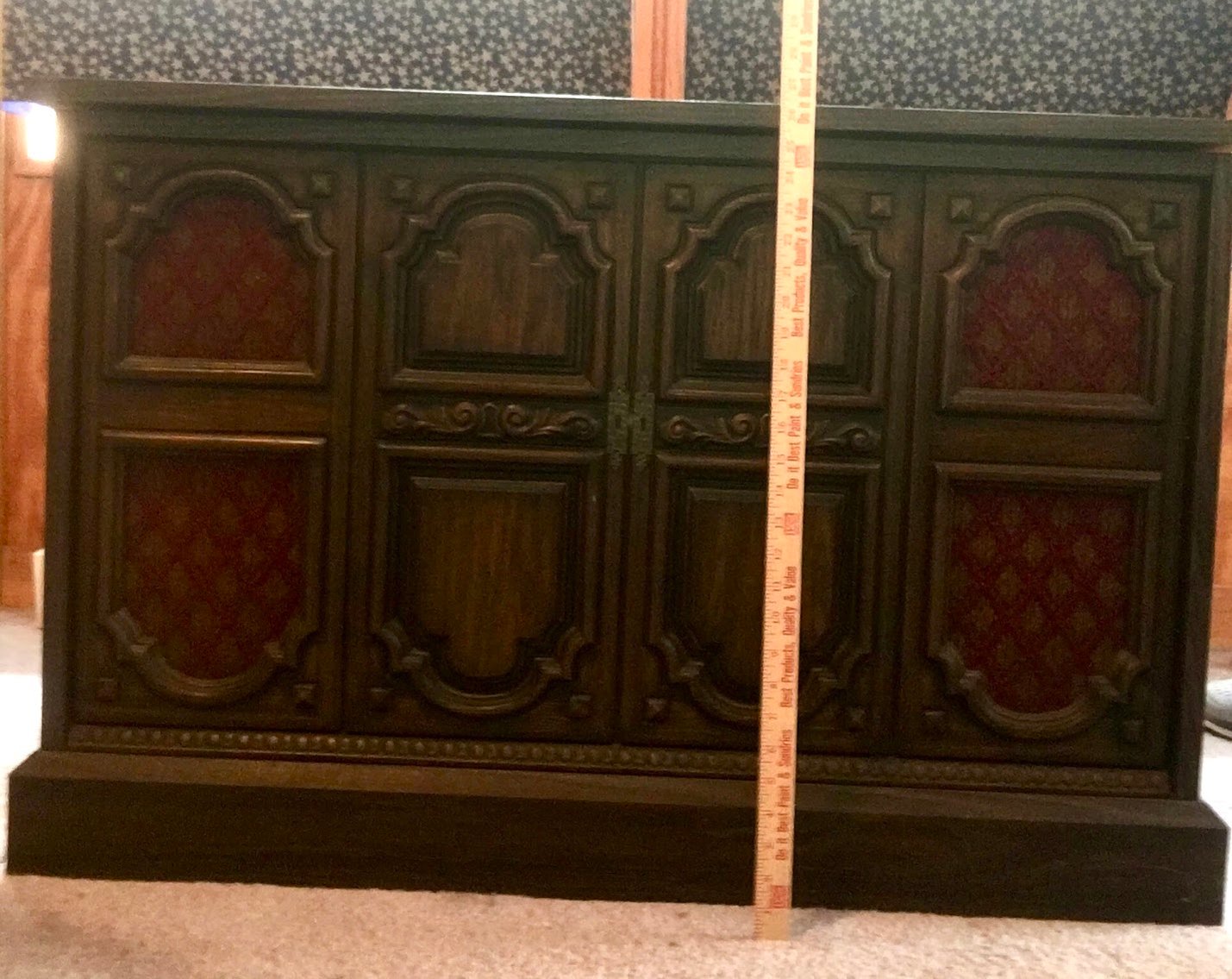 GTE Sylvania Stereo Radio Console 