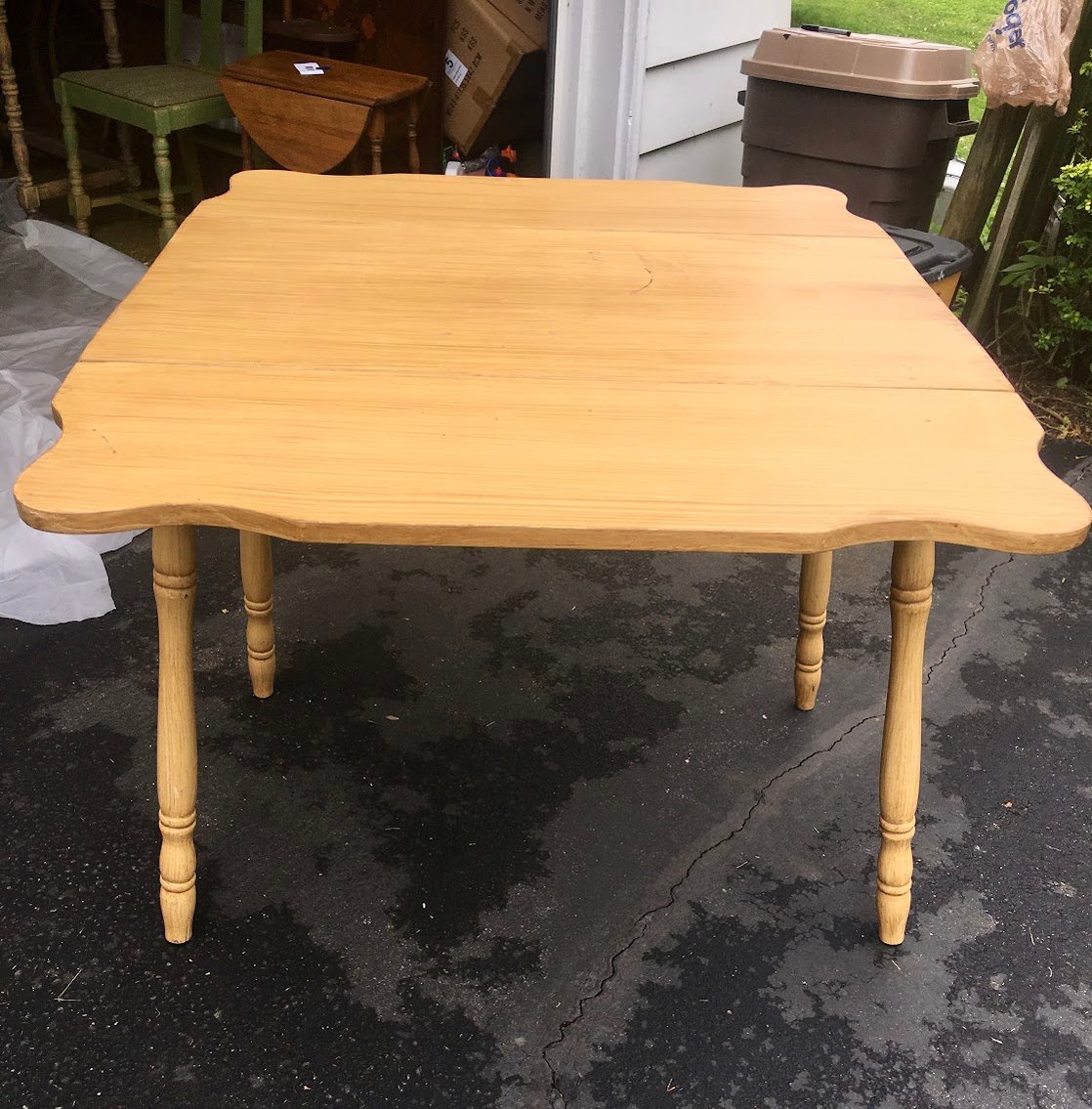 Square table