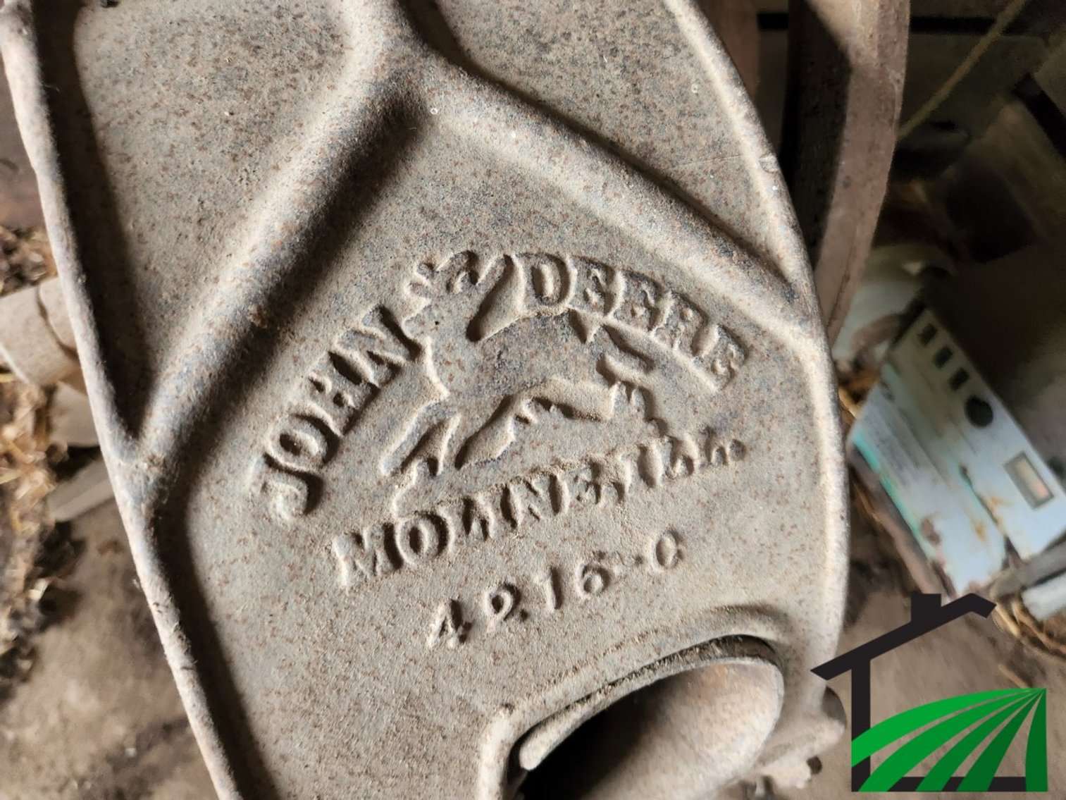 John Deere corn sheller