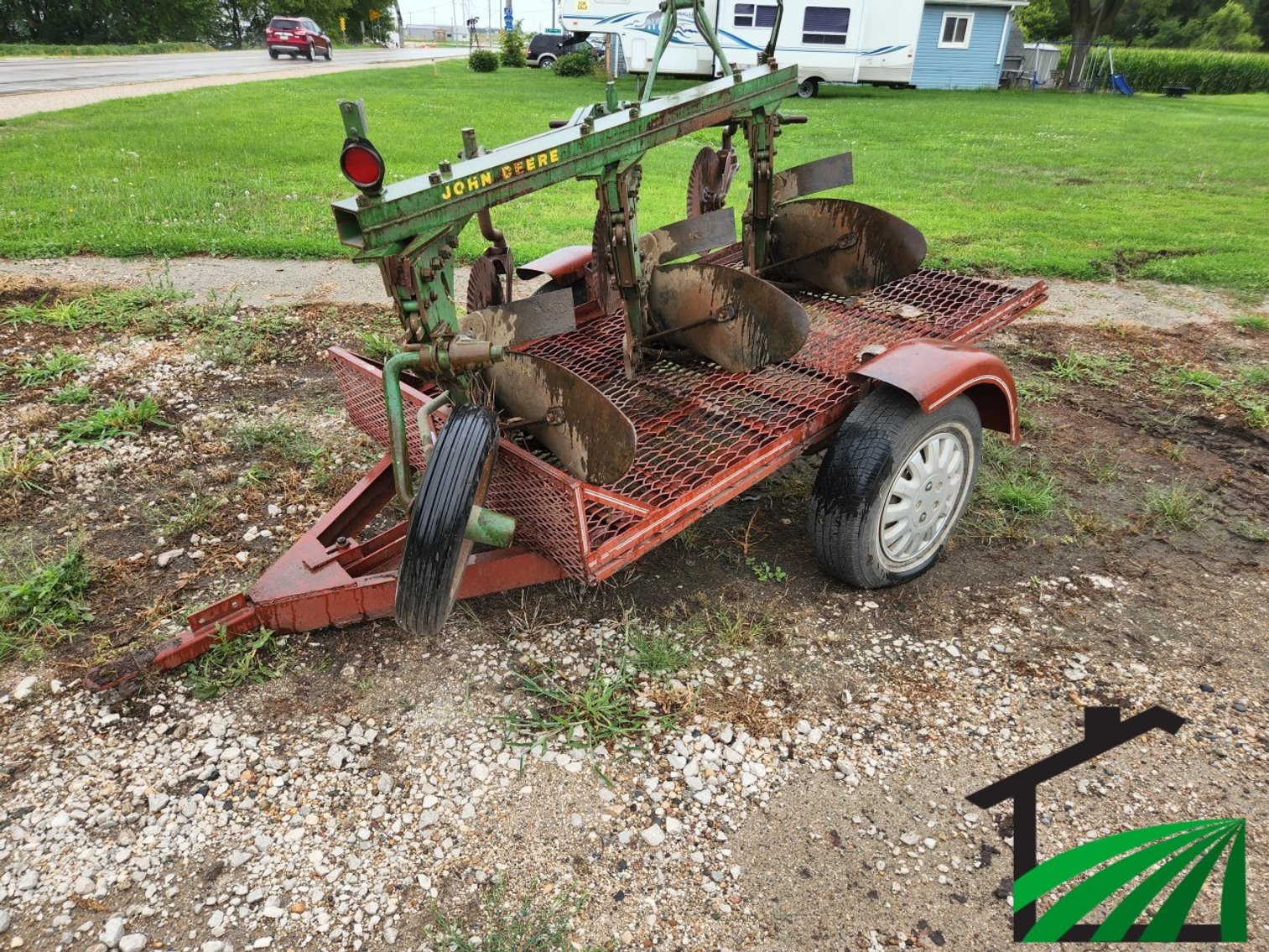 Small homemade trailer