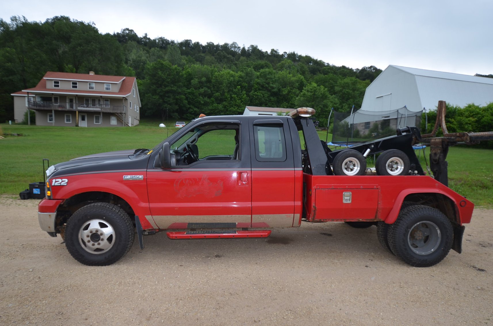2002 Ford F350 Lariat Tow Truck, 7.3L Diesel, 4x4