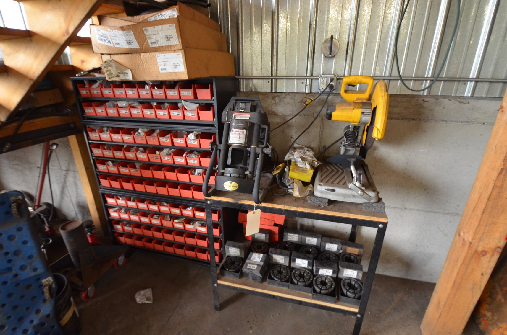 Complete Hydraulic Hose Repair Set Up