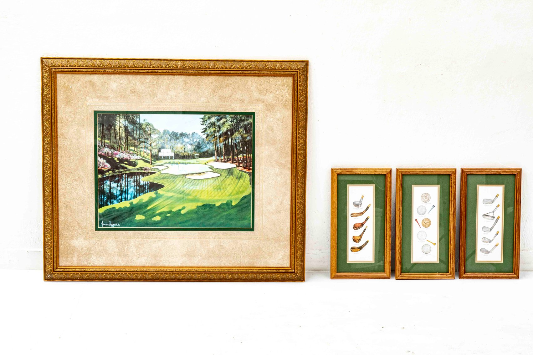 Framed Golf Art Prints