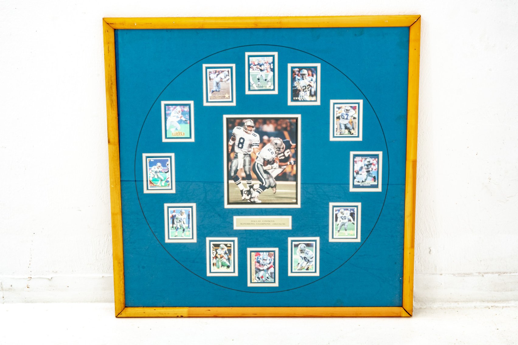 Dallas Cowboys Superbowl Card Collage