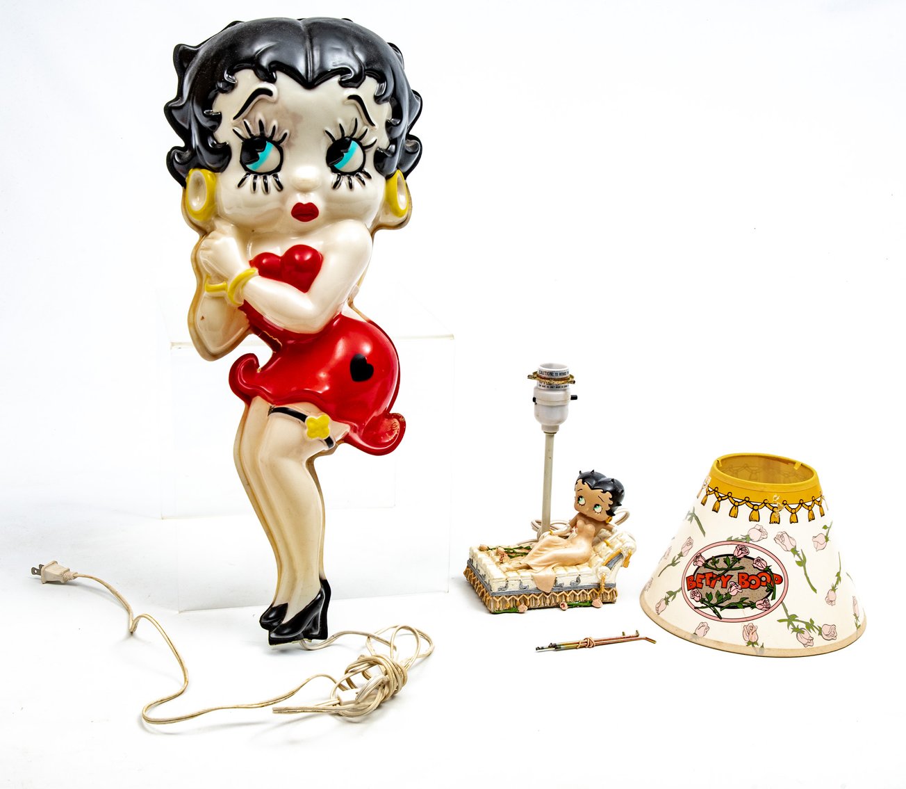 Betty Boop Lighted Wall Sculpture & Lamp