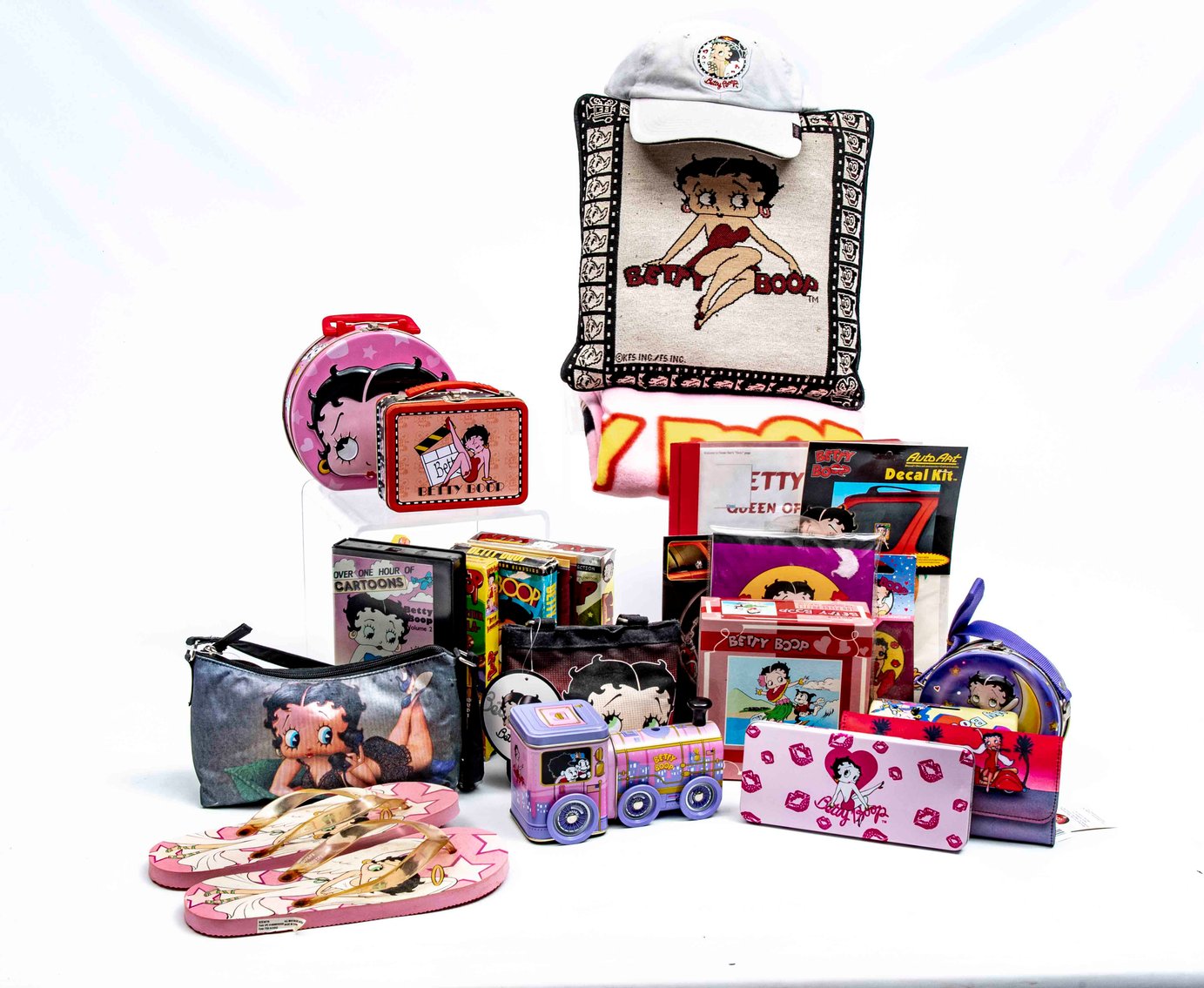 Betty Boop Collectibles - Decals, Tins, & More!