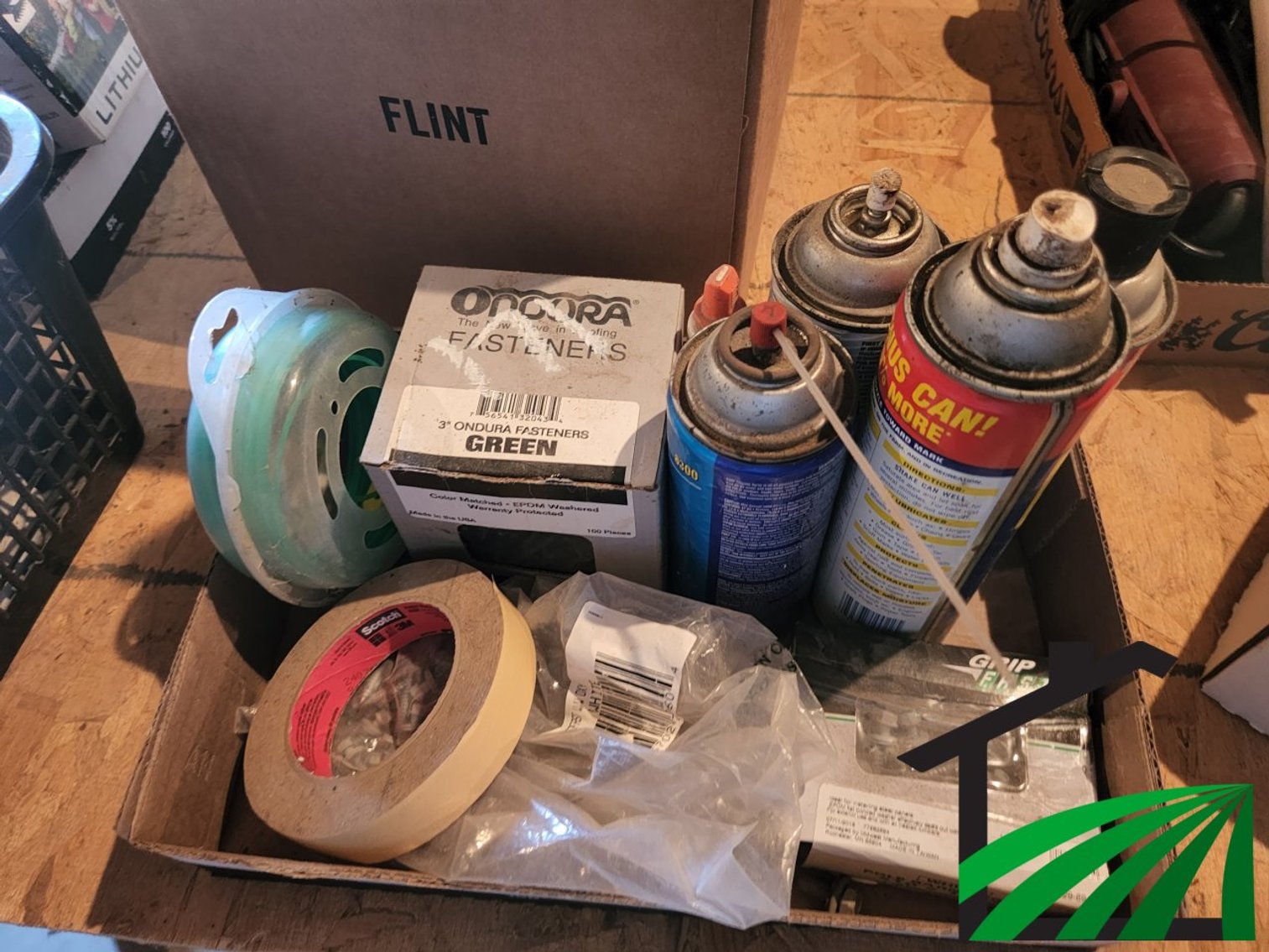 Box of misc