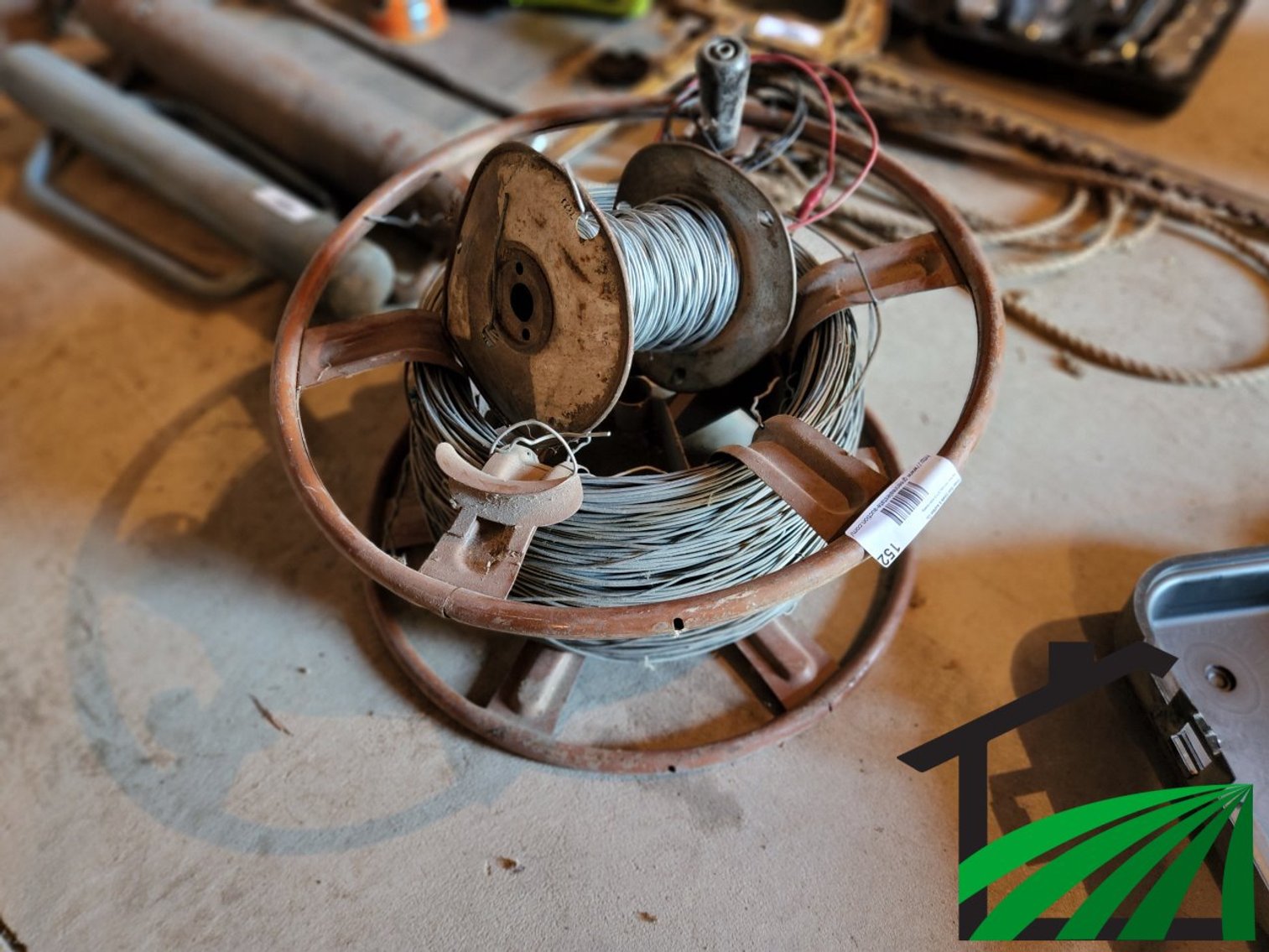 Rolls of fencing wire