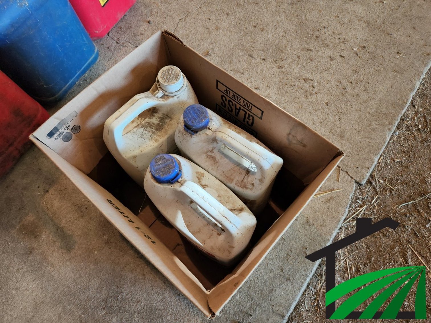 Box of antifreeze