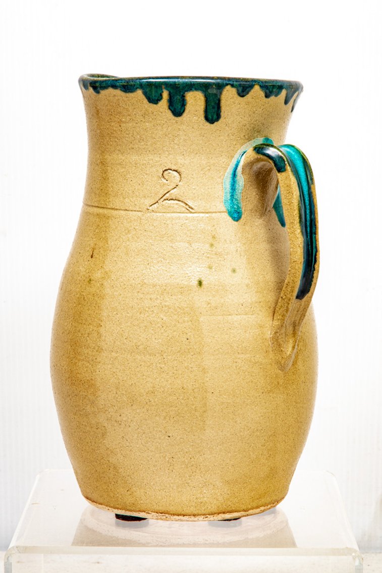 Wayne Hewell 2 Gallon Pottery Pitcher