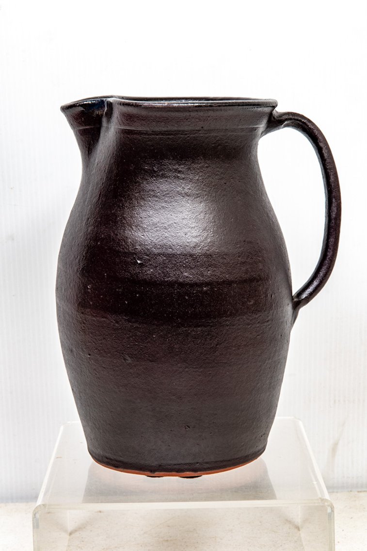 Mike Craven Signed Pottery Pitcher