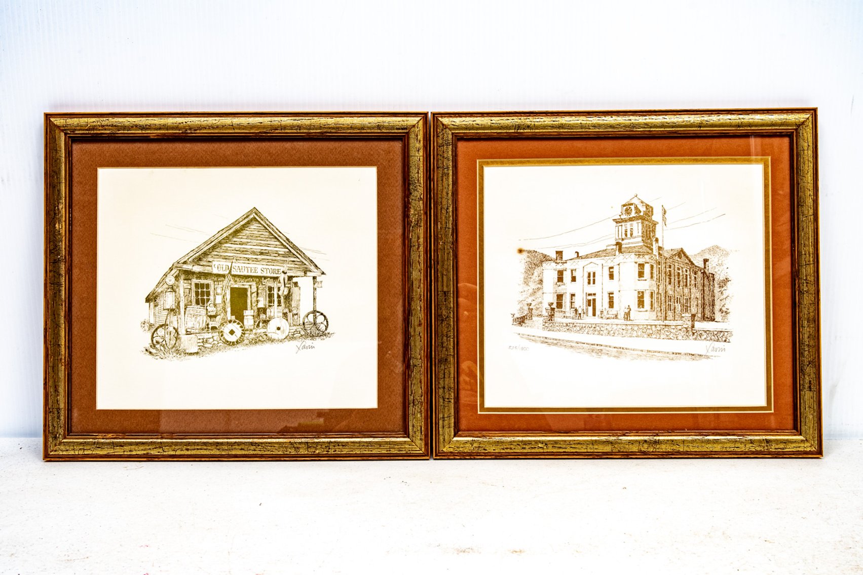 Old Sautee Store + Rabun County Courthouse Prints