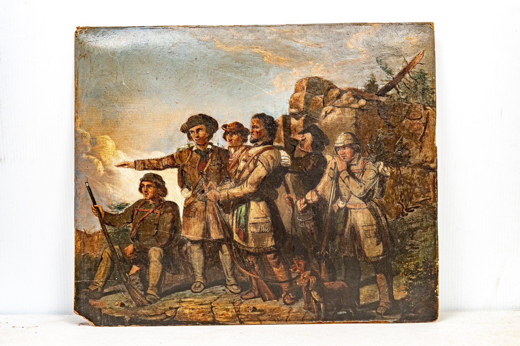 Older Daniel Boone Painting after Ranney