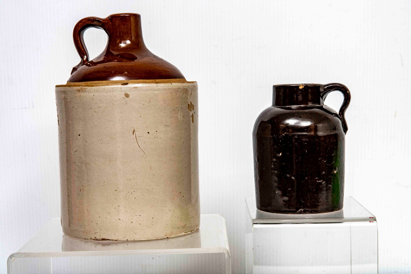 1 Shoulder Jug and 1 Wide Mouth Jug