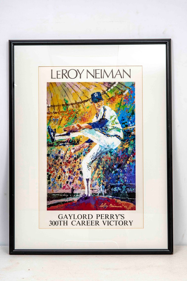 Gaylord Perry's Victory Print by LeRoy Neiman