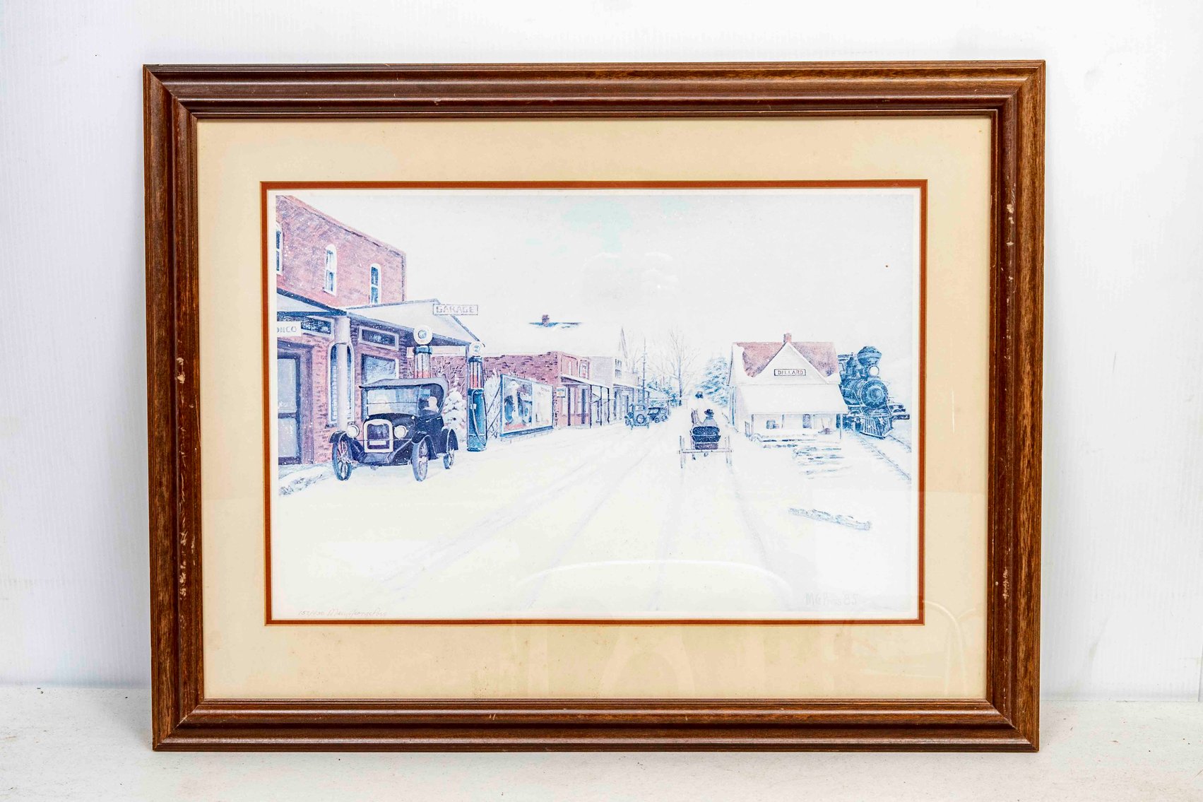 S/N Framed Dillard Print by Mary George Poss