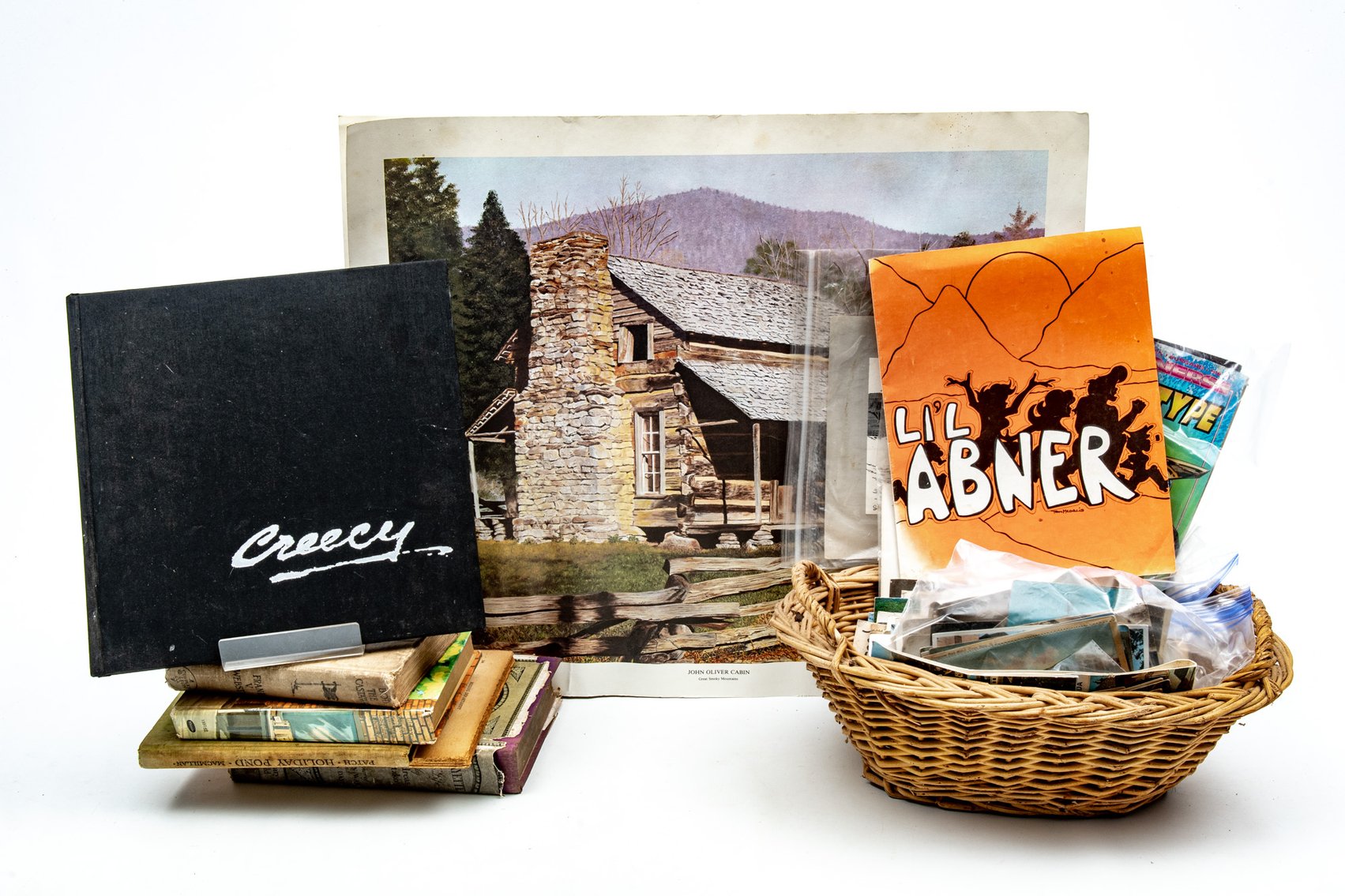 Postcards, Comic Books, Novels, & More
