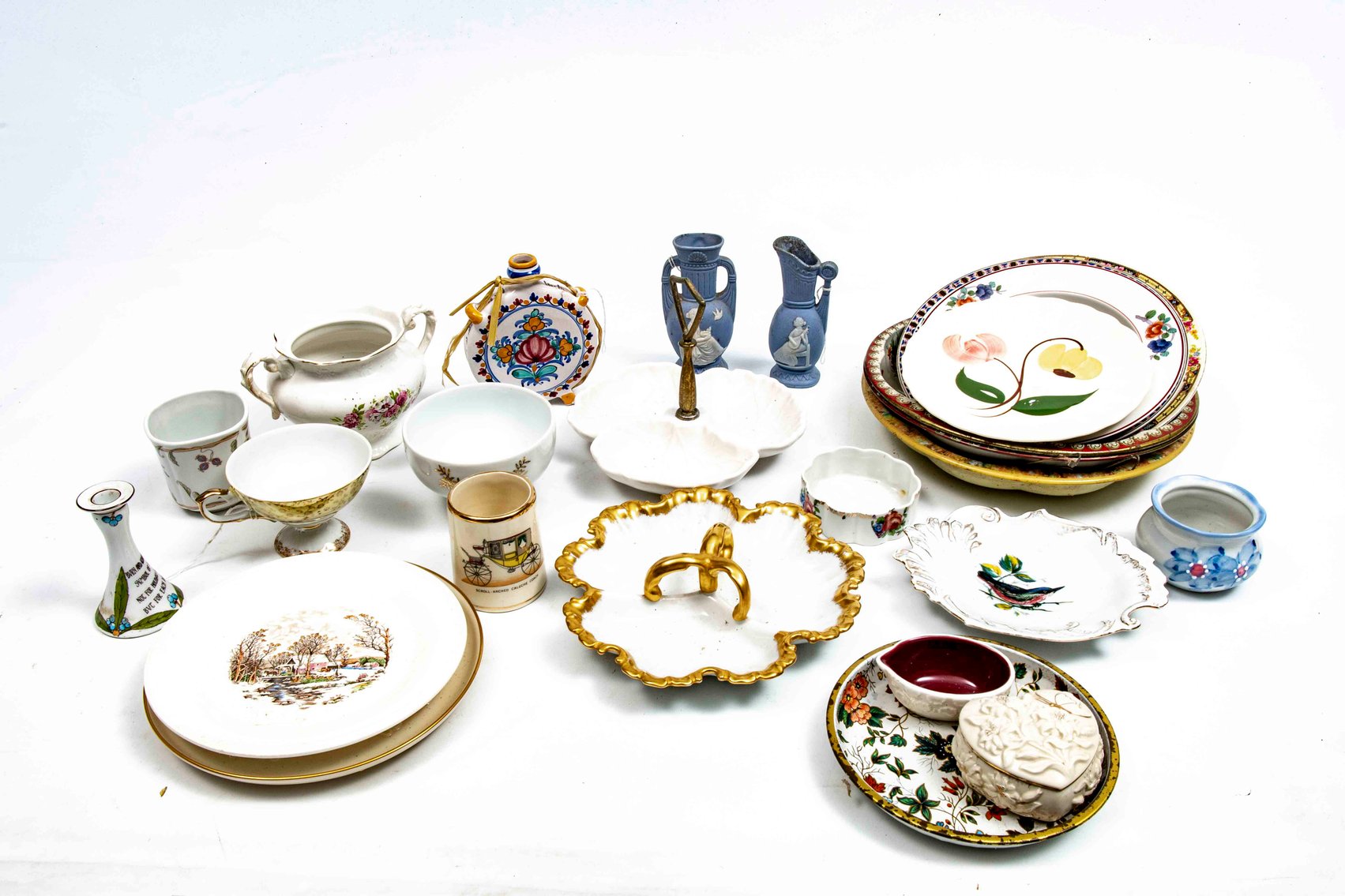 Floral Decorative Dishes - Blue Ridge, Lenox ...