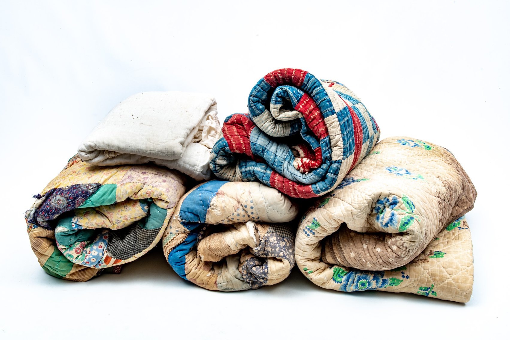 Older Hand Quilted Blankets