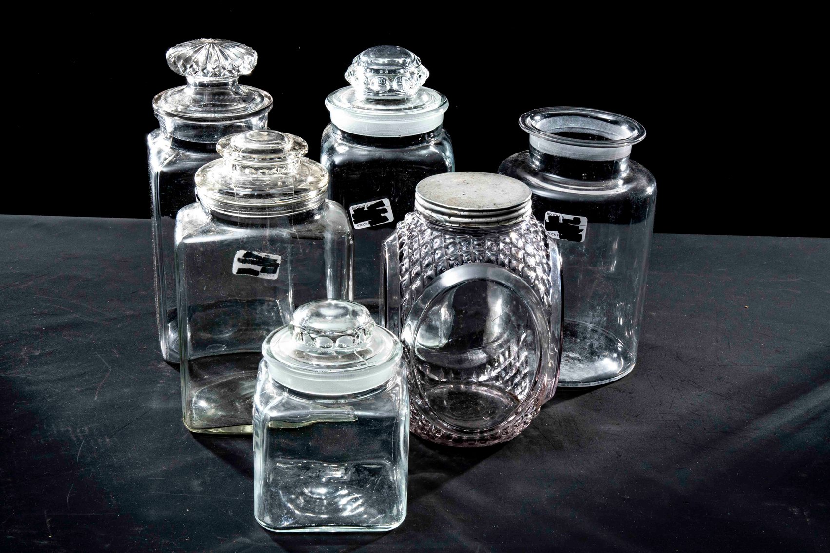 Glass Canisters