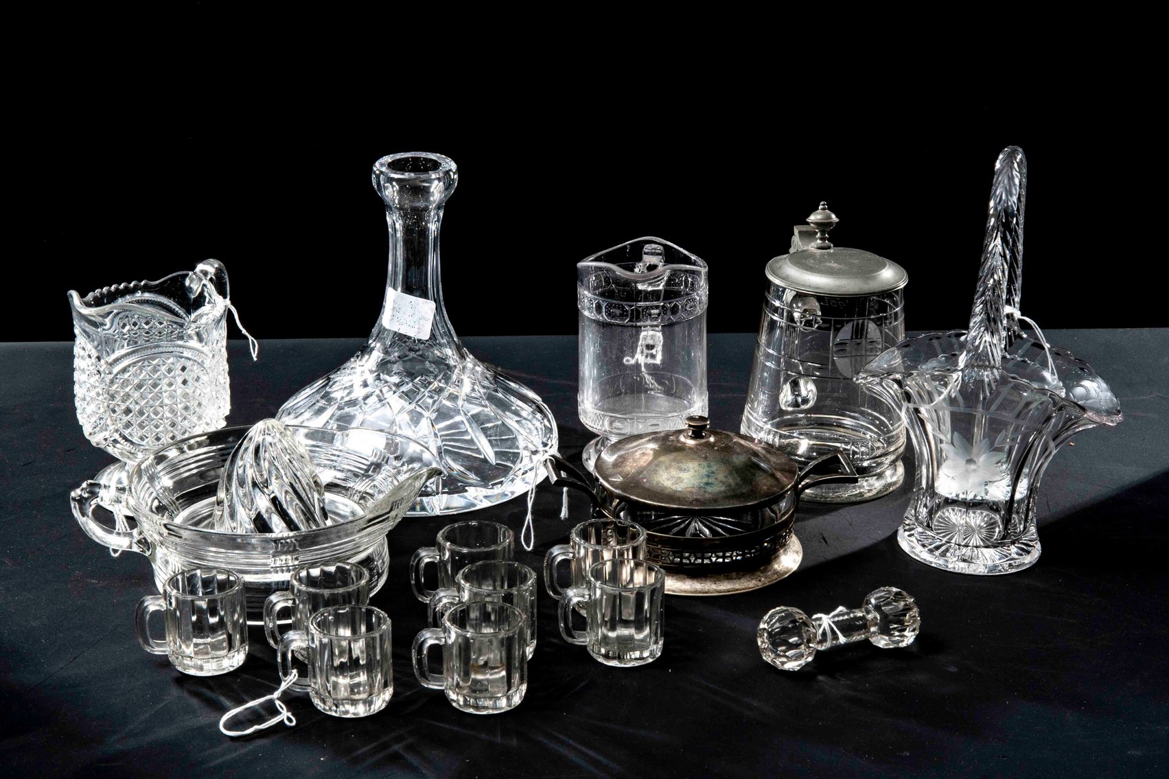 Unique Glassware & Crystal Pieces