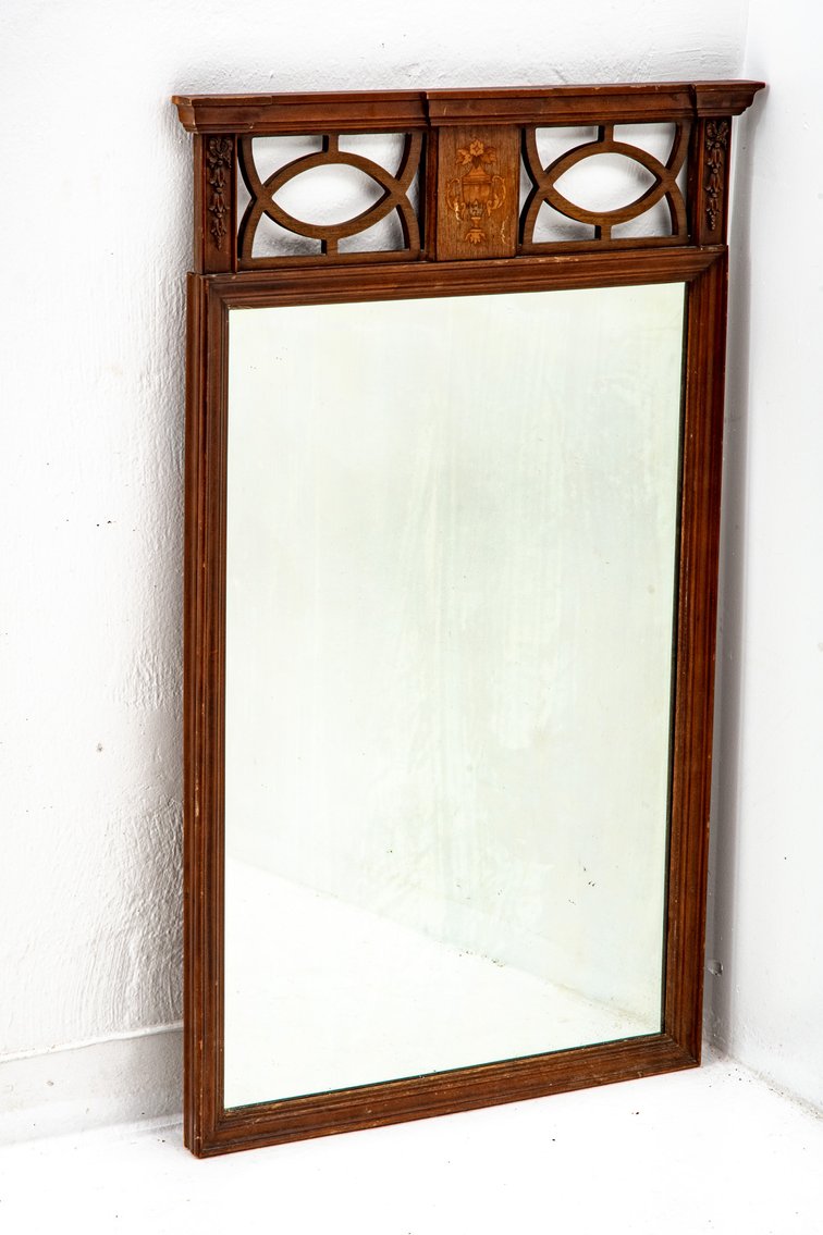Gimbel Brothers Walnut Hall Mirror