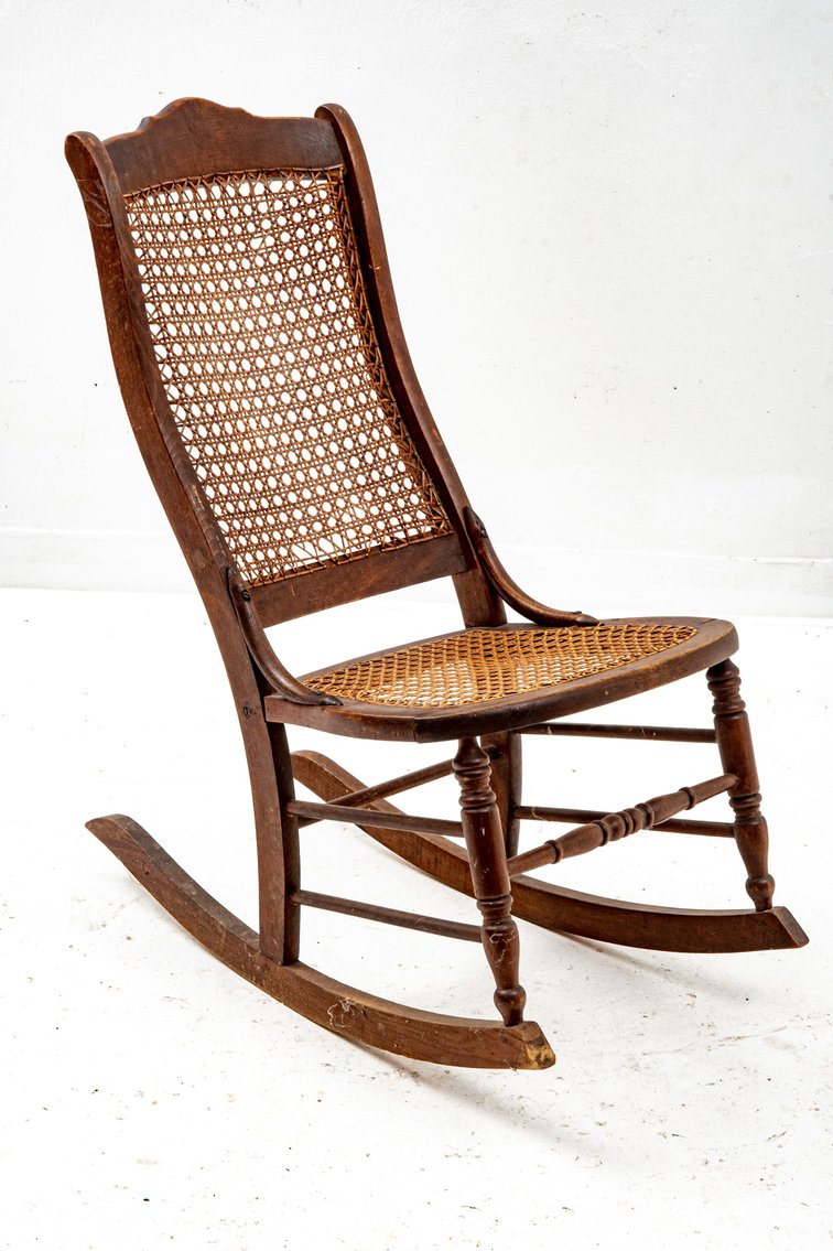 Cane Seat & Back Rocking Chair
