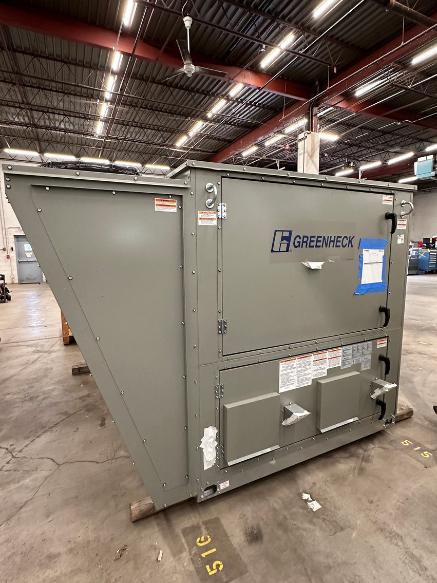 Image for Green Heck Model RV-45-251-N-F1 Duct Air Conditioning Unit - New, Never Installed