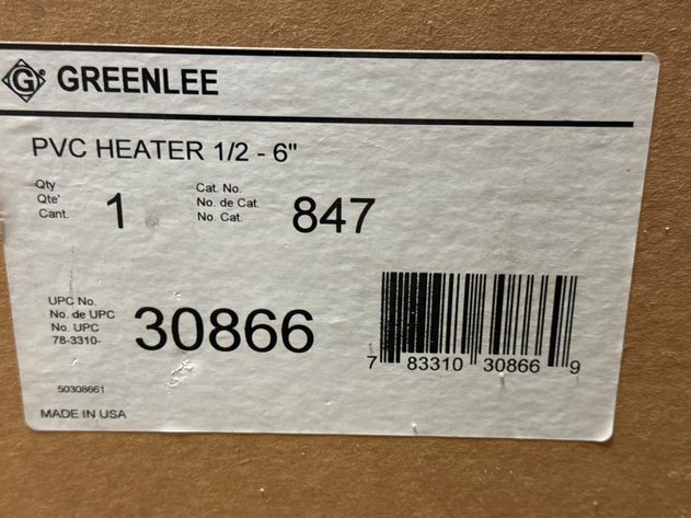 Image for PVC Heater 1/2-6