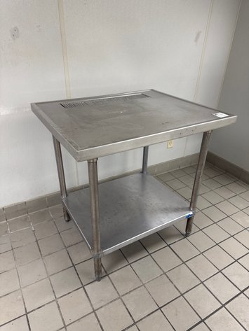 Image for Stainless Steel Beverage Table