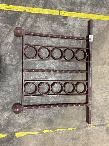 Image for (2) Iron Metal Rails