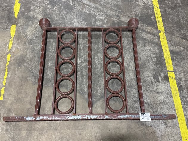 Image for (2) Iron Metal Rails