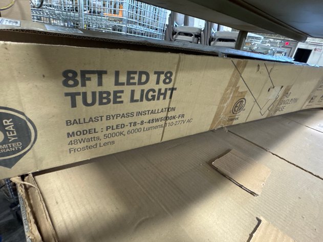Image for T8 LED Tube Lights 8 Foot