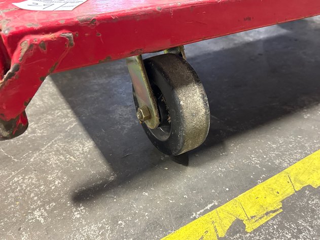 Image for Red Flat Bed Cart