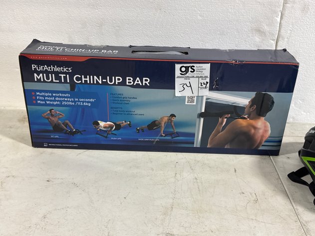 Image for PurAthletics Multi Chin-Up Bar & Zefal Bicycle Helmet