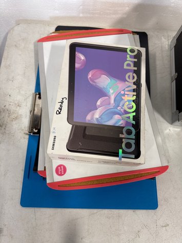 Image for Samsung Tab Active Pro Case, (3) Milwaukee Battery Chargers, (2) Hard Sided Cases & Philips Radio