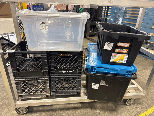 Image for Totes & Milk Crates Assorted