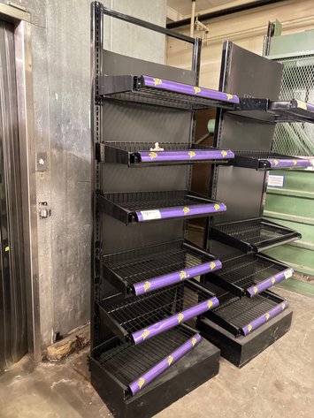 Image for (2) Wire Display Shelves