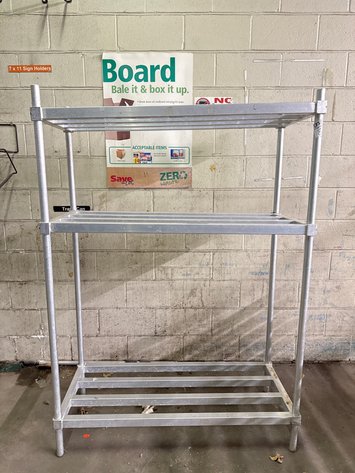 Image for 3-Tier Aluminum Shelf