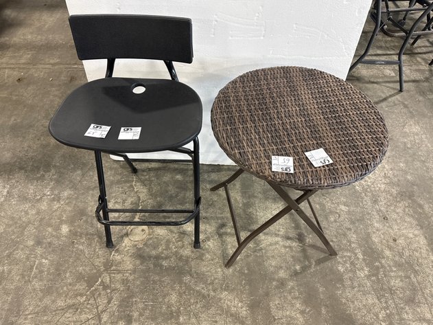 Image for Folding Table & Counter High Folding Chair