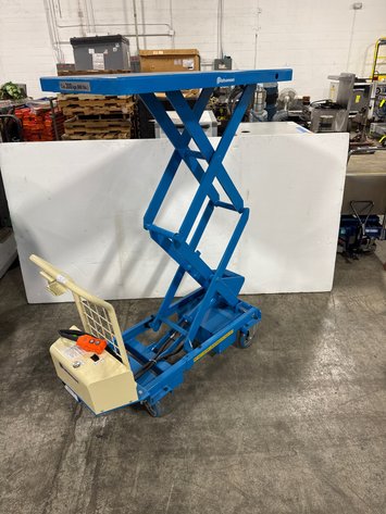 Image for Bishamon Battery Powered Lifting Cart / Work Surface