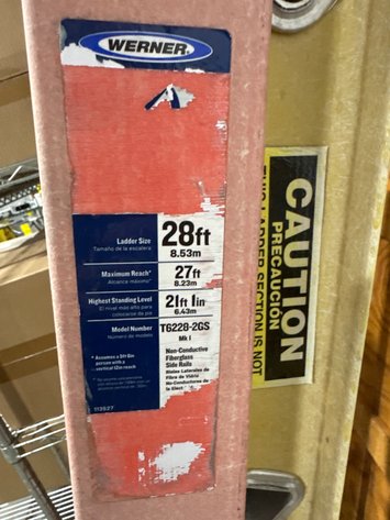 Image for 28-Foot Werner GlideSafe Extension Ladder