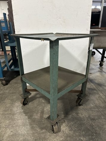 Image for Metal Table On Casters