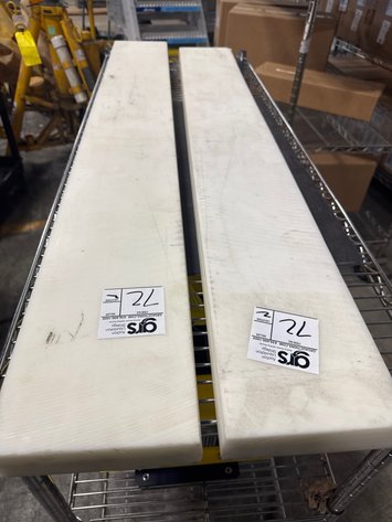Image for (2) Pieces Heavy Duty Plastic Bar