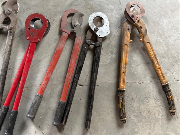 Image for (6) Heavy Duty Ratcheting Cable Cutter
