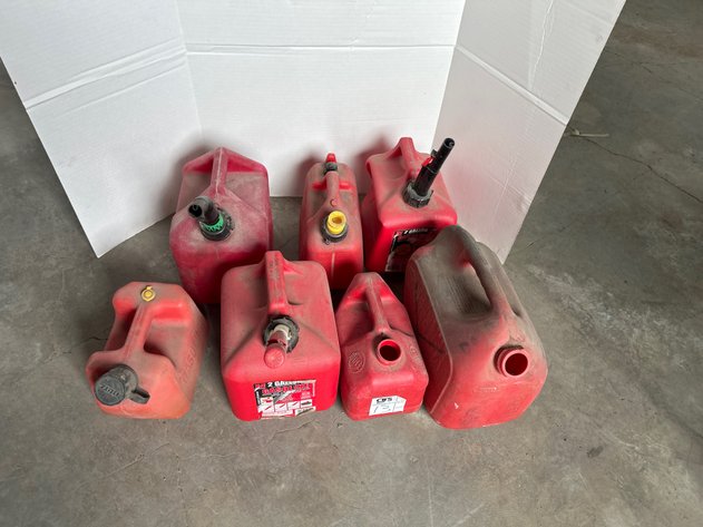 Image for (7) Fuel Containers
