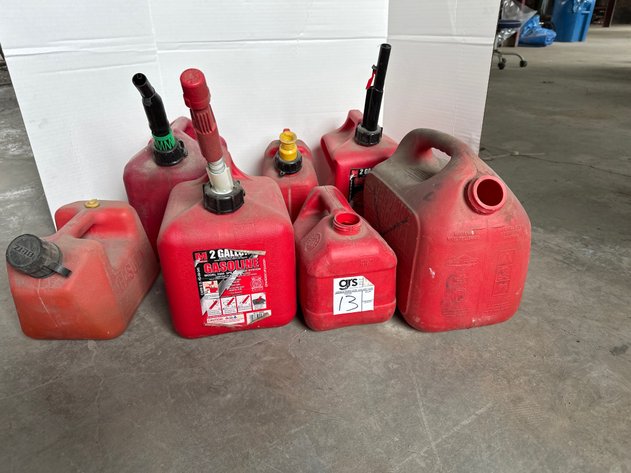 Image for (7) Fuel Containers